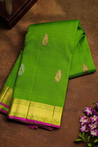 Striped Pattern Silk Saree